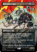 Relentless Rats (752) (SLD-752) - Secret Lair Drop (Borderless) Foil