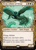 Teval, Arbiter of Virtue (Showcase) (TDM-319) - Tarkir: Dragonstorm: (Showcase) Foil