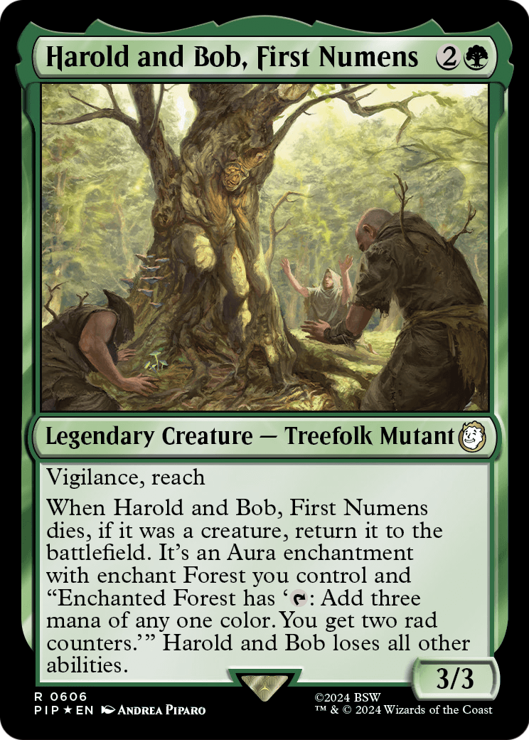 Harold and Bob, First Numens (Surge Foil) (PIP-606) - Fallout Foil