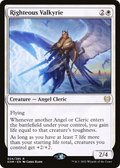 Righteous Valkyrie (PPKHM-024) - Kaldheim Promos