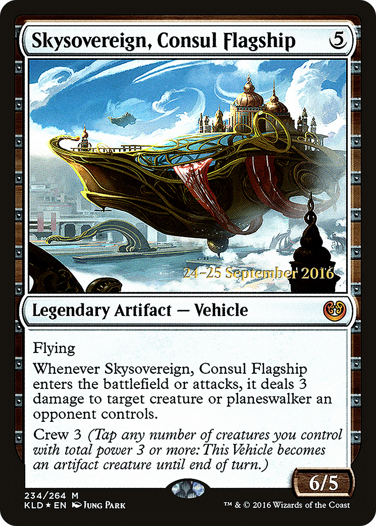 Skysovereign, Consul Flagship (PRE-234S) - Kaladesh Promos Foil