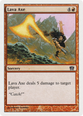 Lava Axe (8ED-197) - 8th Edition
