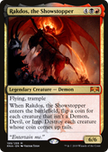 Rakdos, the Showstopper (RNA-199) - Ravnica Allegiance Foil