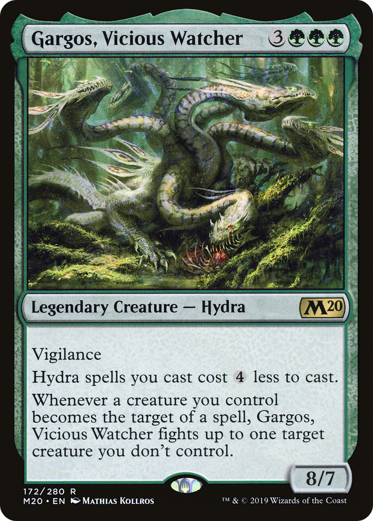 Gargos, Vicious Watcher (M20-172) - Core Set 2020