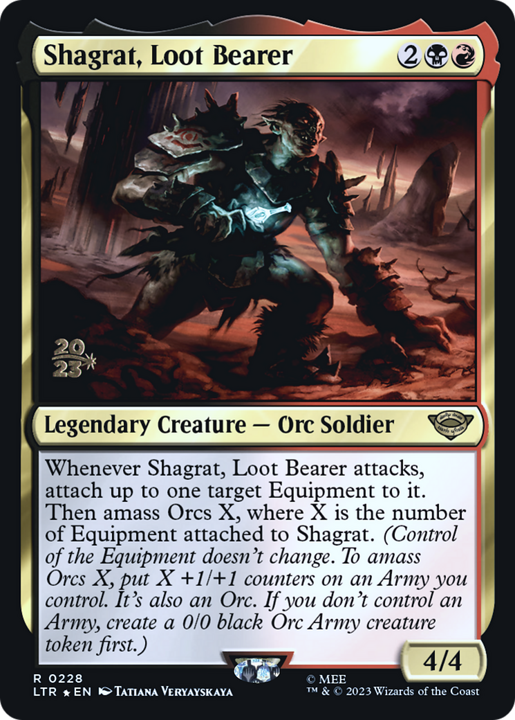 Shagrat, Loot Bearer (PRE-228) - Tales of Middle-earth Promos Foil
