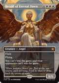 Herald of Eternal Dawn (Borderless) (FDN-299) - Foundations