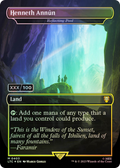 Henneth Annun - Reflecting Pool (Serial Numbered) (LTC-403) - Tales of Middle-earth Commander / Henneth Annûn (Borderless) Foil