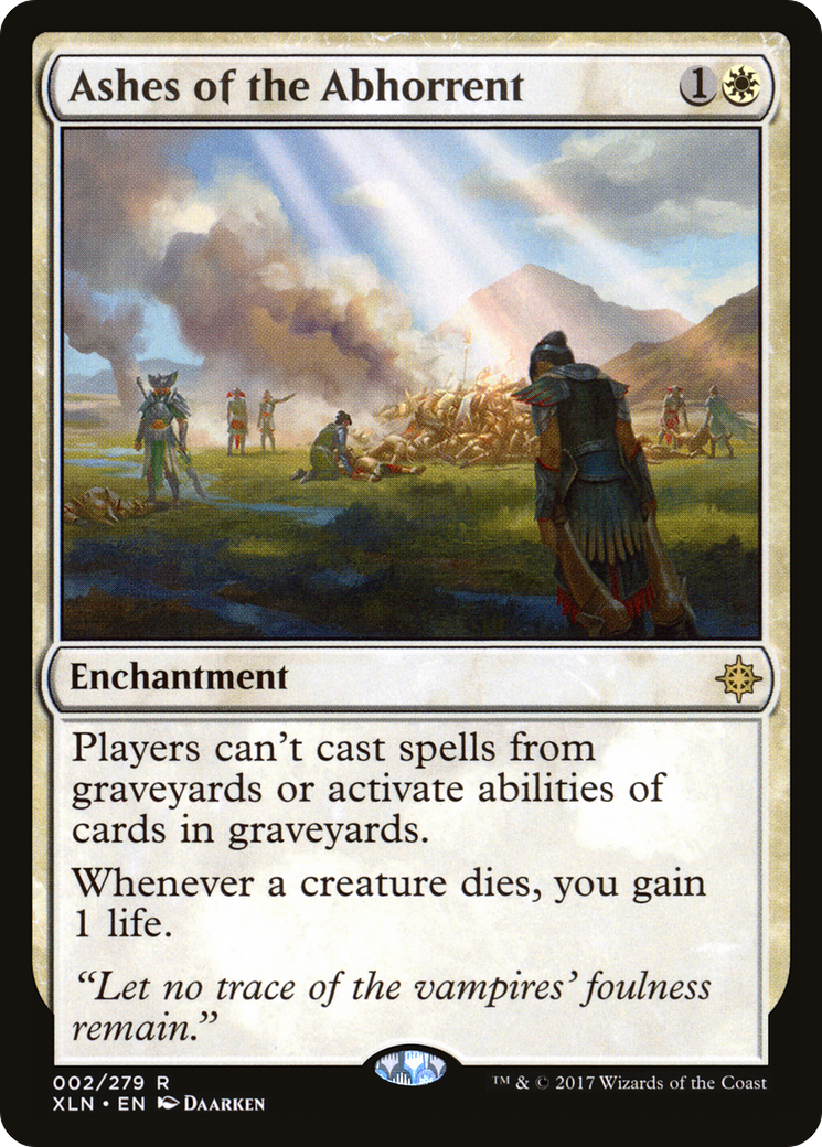 Ashes of the Abhorrent (XLN-002) - Ixalan