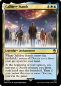 Gallifrey Stands (Surge Foil) (WHO-737) - Doctor Who Foil