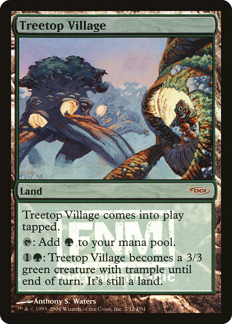 Treetop Village (FNM-) - Friday Night Magic 2004 Foil