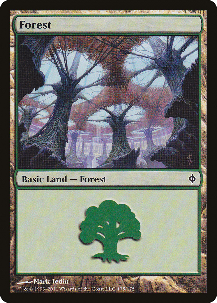 Forest (175) (NPH-175) - New Phyrexia Foil
