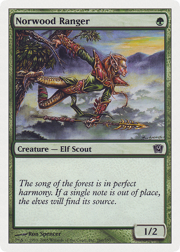 Norwood Ranger (9ED-260) - 9th Edition Foil