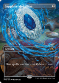 Sapphire Medallion (Borderless) (MH3-349) - Modern Horizons 3 Foil