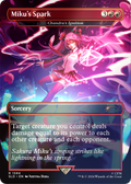 Miku's Spark - Chandra's Ignition (Rainbow Foil) (SLD-1594) - Secret Lair Drop / Miku's Spark (Borderless) Foil