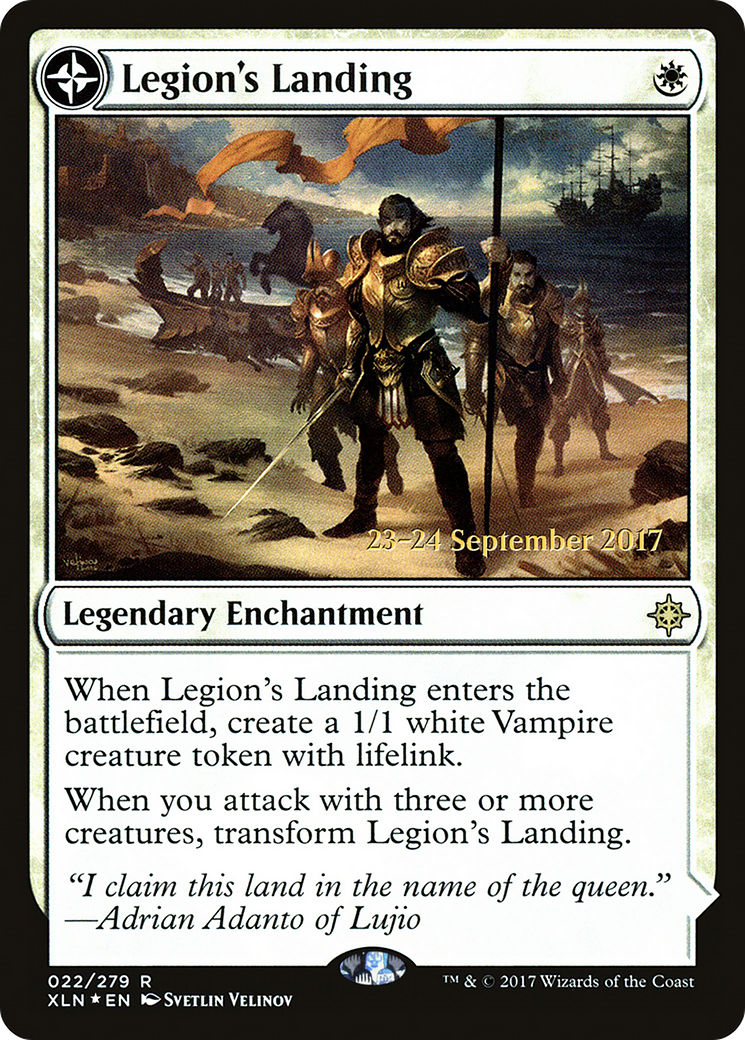 Legion's Landing (PRE-22S) - Ixalan Promos: (compasslanddfc) Foil
