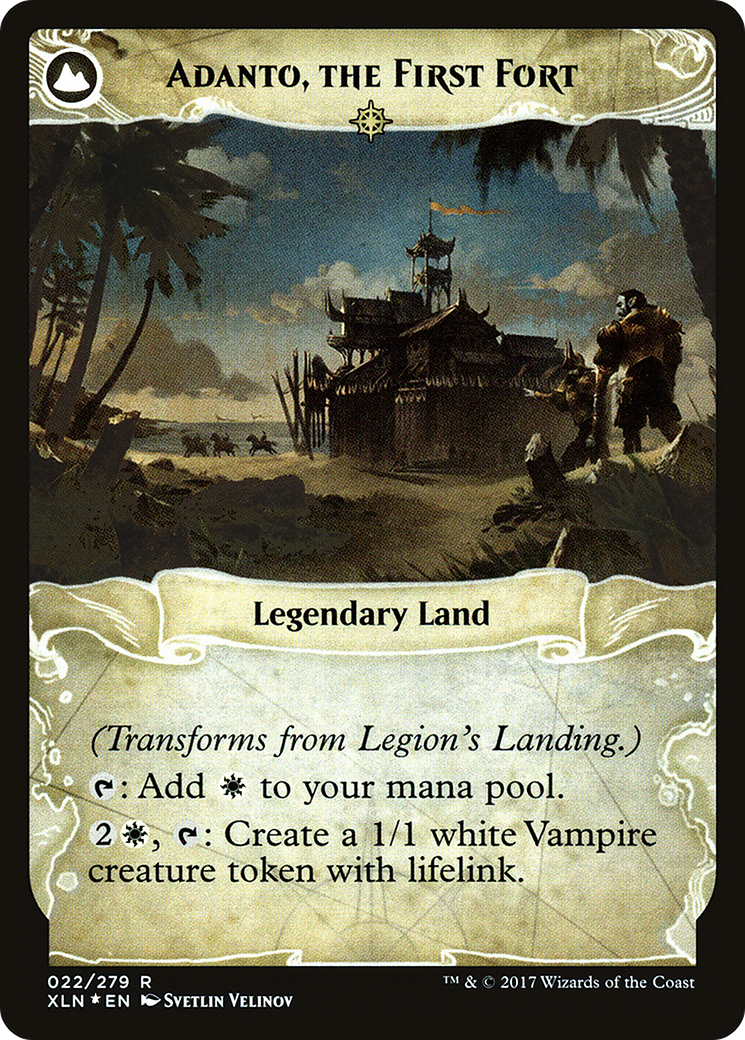 Legion's Landing (PRE-22S) - Ixalan Promos: (compasslanddfc) Foil