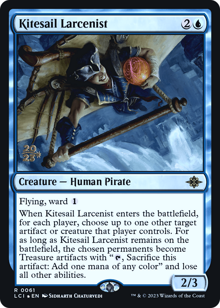 Kitesail Larcenist (PRE-061) - The Lost Caverns of Ixalan Promos Foil
