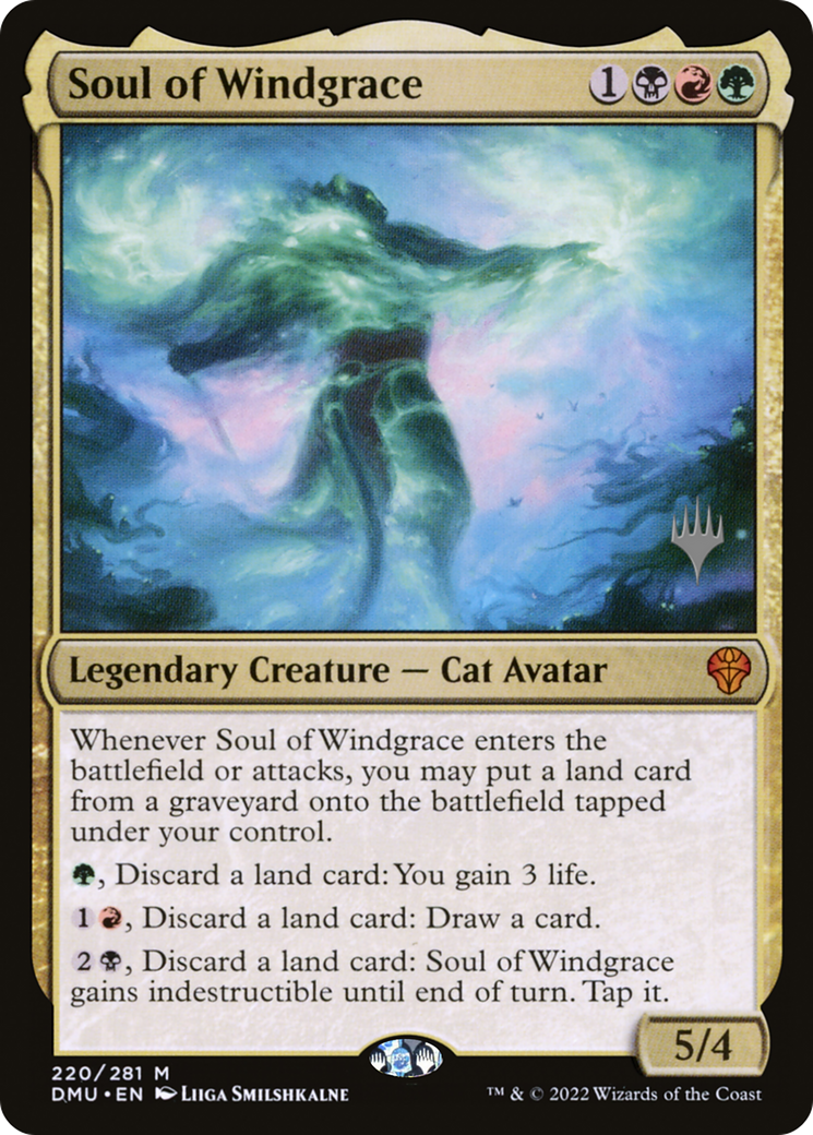 Soul of Windgrace (PPDMU-220) - Dominaria United Promos Foil