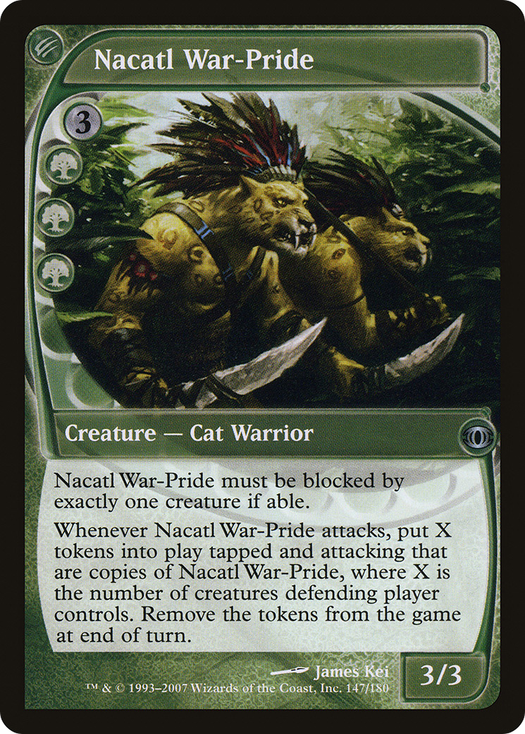 Nacatl War-Pride (FUT-147) - Future Sight Foil