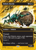 Debris Beetle (Borderless) (First-Place Foil) (DFT-530) - Aetherdrift Foil