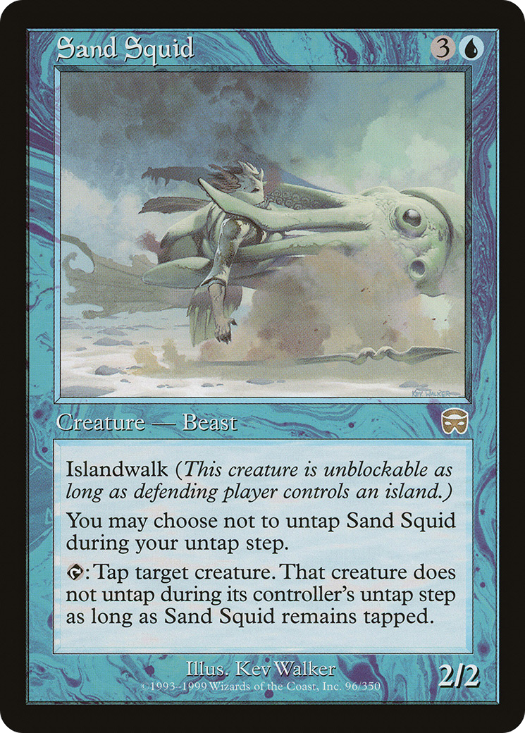 Sand Squid (MMQ-096) - Mercadian Masques Foil