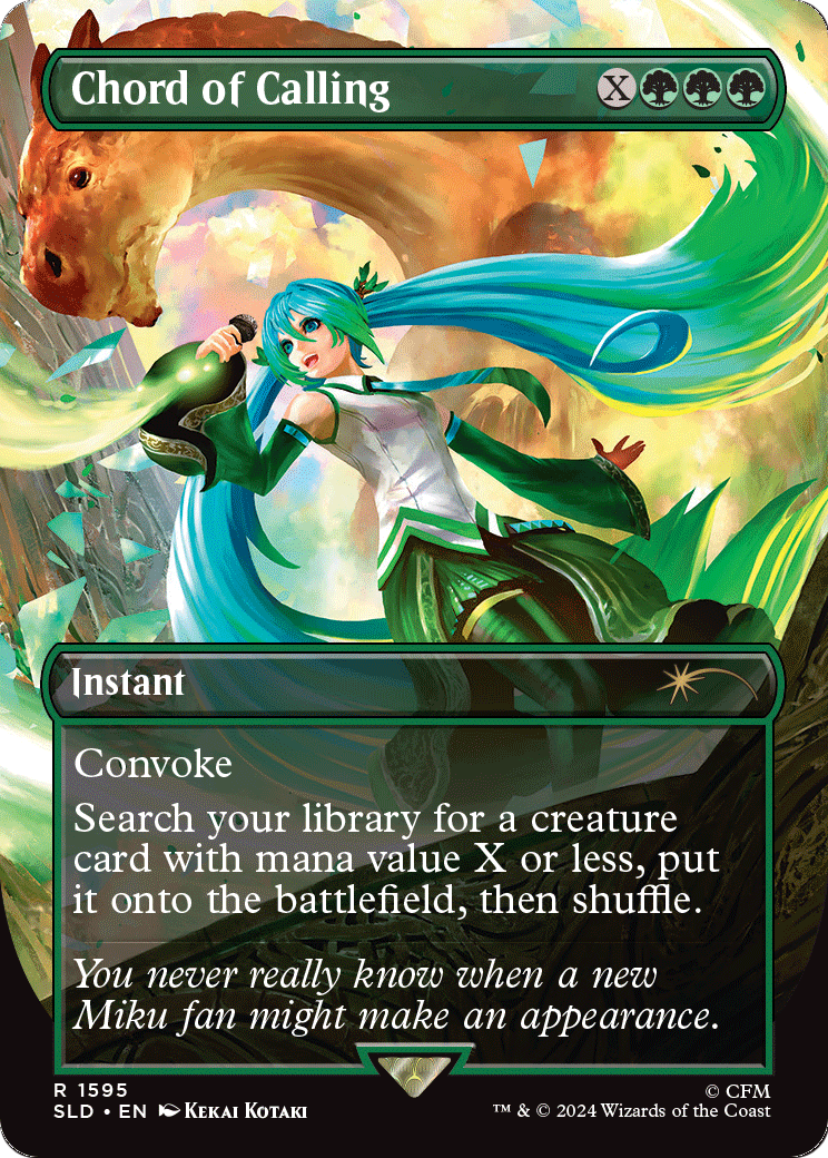 Chord of Calling (SLD-1595) - Secret Lair Drop (Borderless)