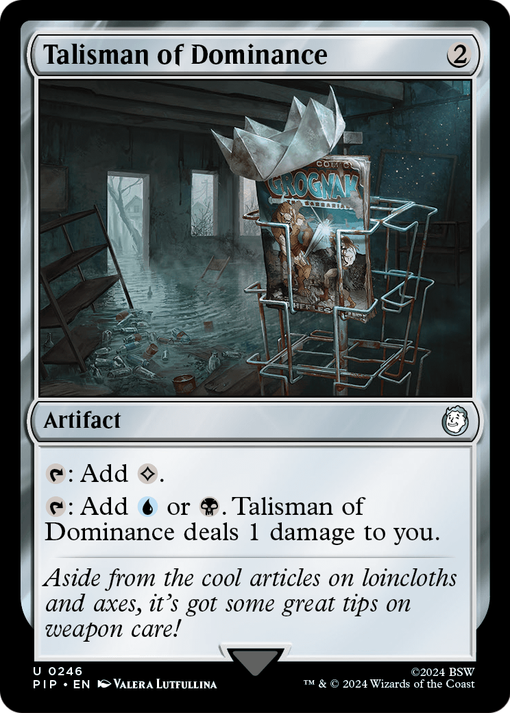 Talisman of Dominance (PIP-246) - Fallout