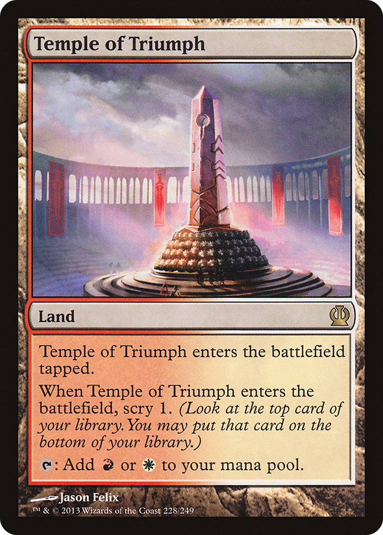 Temple of Triumph (THS-228) - Theros