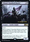 Liliana's Standard Bearer (PRE-110) - Core Set 2021 Promos Foil