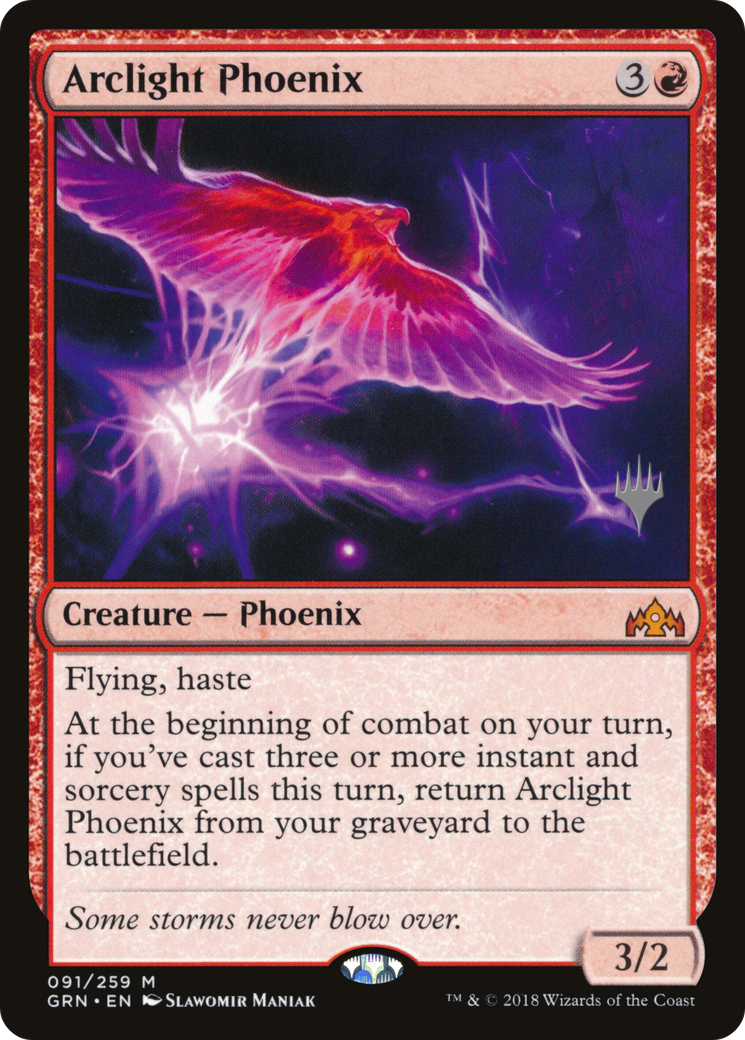 Arclight Phoenix (PPELD-091) - Guilds of Ravnica Promos Foil