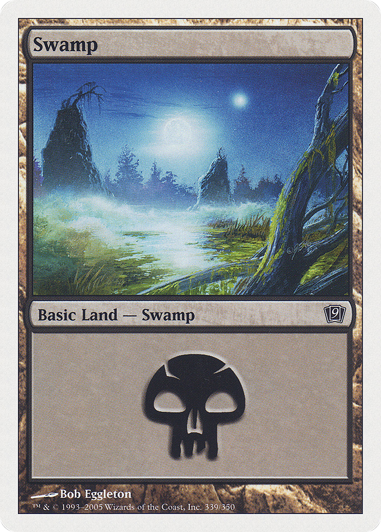 Swamp (339) (9ED-339) - 9th Edition