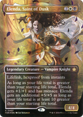 Elenda, Saint of Dusk (Borderless) (Mana Foil) (FDN-407) - Foundations Foil