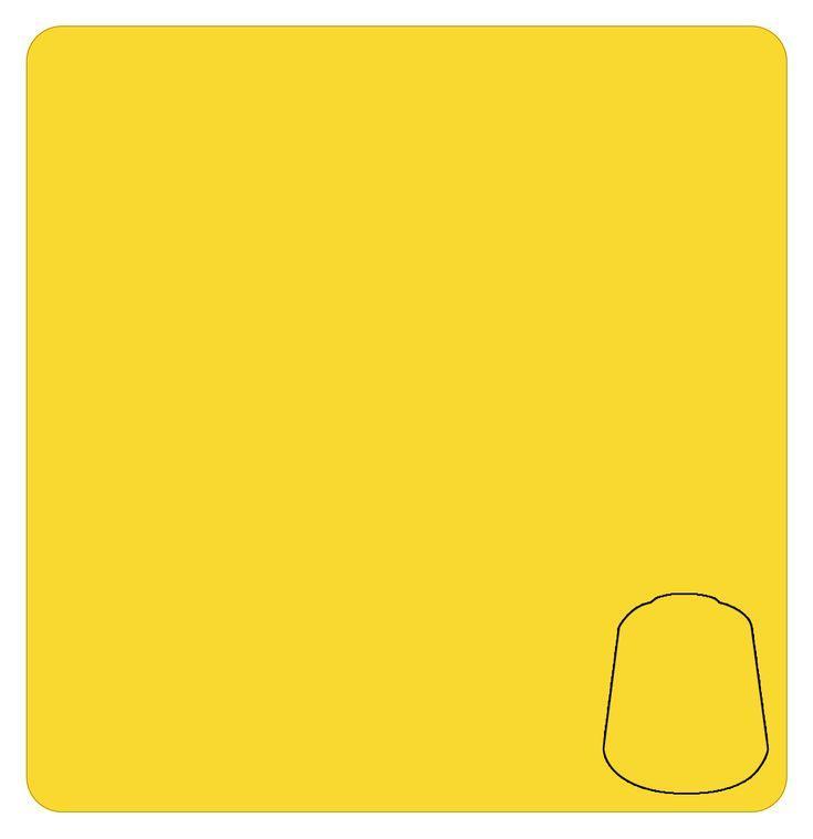 Citadel Paints: Yriel Yellow
