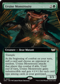 Ursine Monstrosity (Extended Art) (DSC-063) - Duskmourn: House of Horror Commander: (Extended Art)