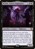 Braids, Arisen Nightmare (PPDMU-084) - Dominaria United Promos Foil