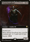 Elvish Dreadlord (Extended Art) (CMR-647) - Commander Legends: (Extended Art)