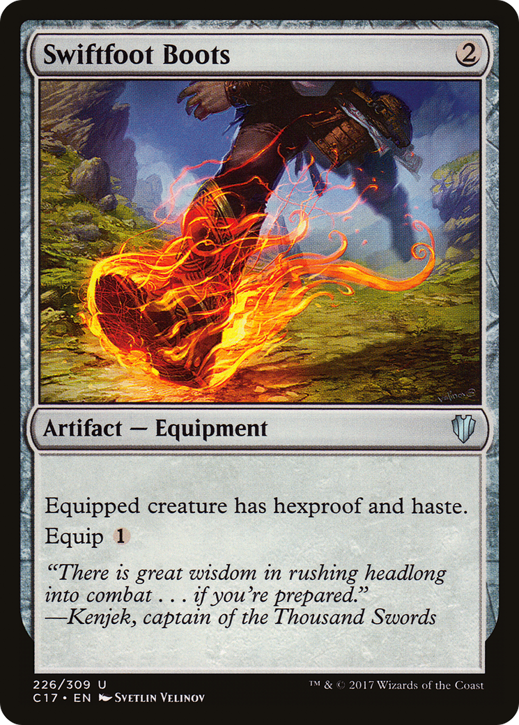 Swiftfoot Boots (C17-226) - Commander 2017