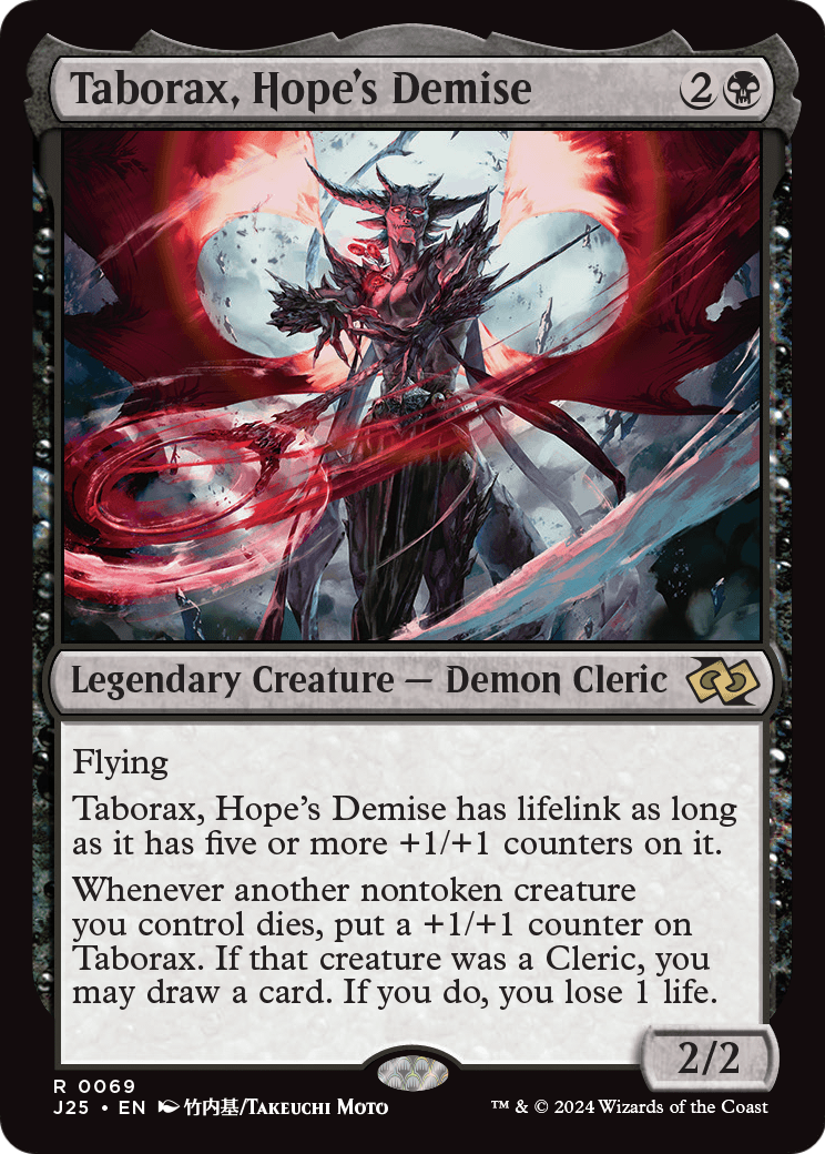 Taborax, Hope's Demise (Anime) (J25-069) - Foundations Jumpstart