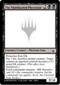 The Multifaceted Phyrexian (UNK-) - Un-Known Event Playtest Cards