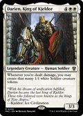 Darien, King of Kjeldor (MKC-059) - Murders at Karlov Manor Commander