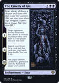 The Cruelty of Gix (PRE-087) - Dominaria United Promos Foil