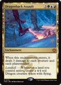 Dragonback Assault (PPTDM-179) - Promo Pack: Tarkir: Dragonstorm: (enchantment) Foil