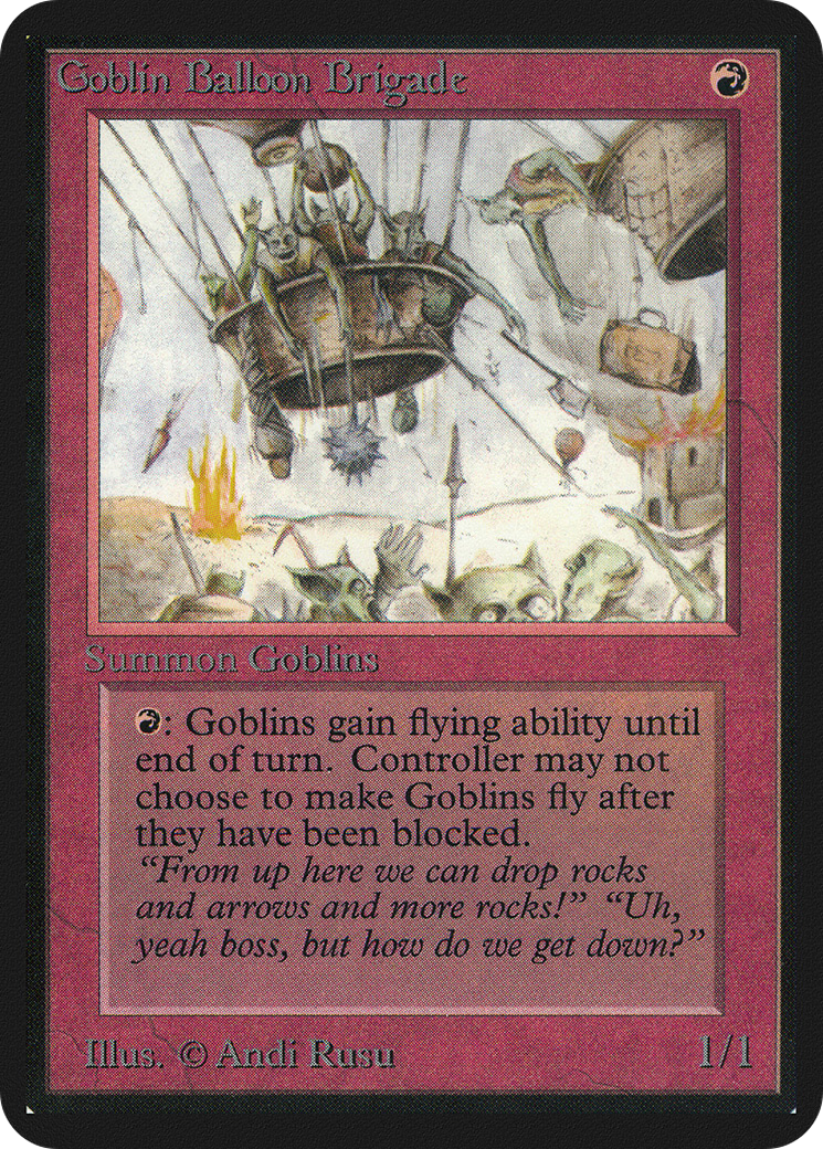 Goblin Balloon Brigade (LEA-) - Limited Edition Alpha