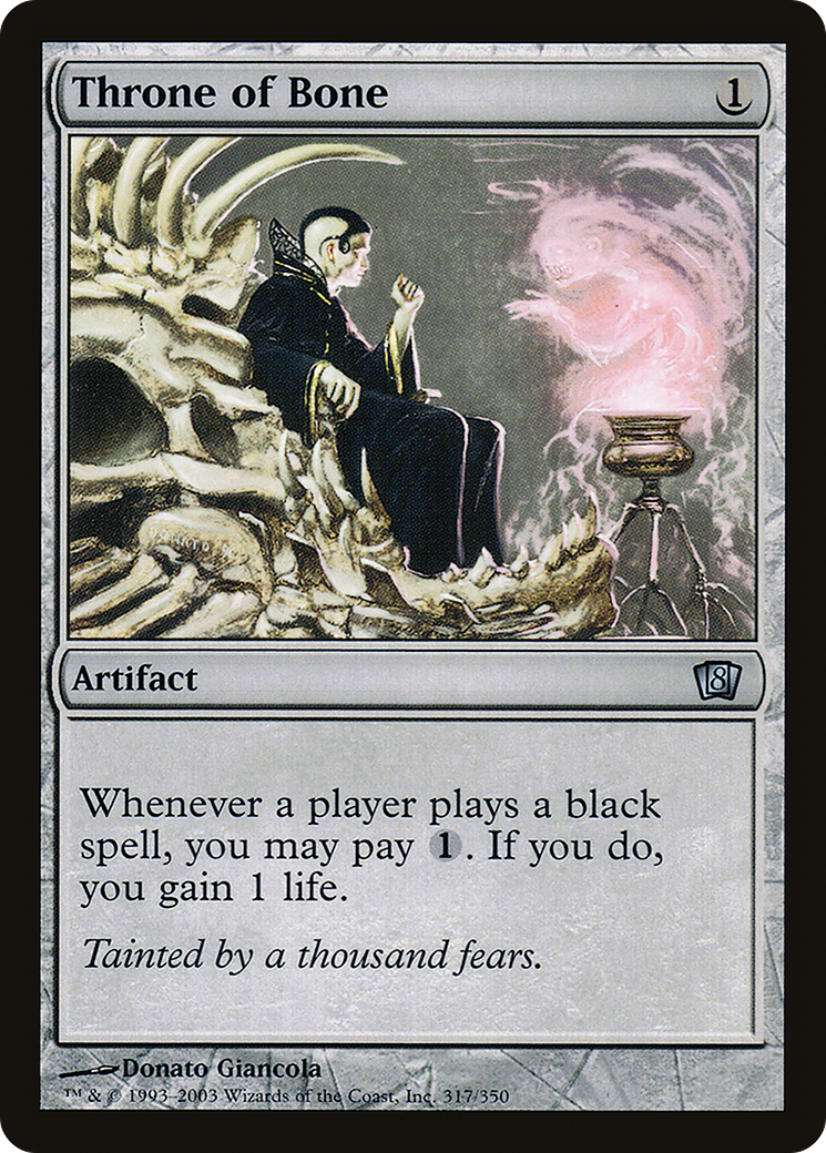 Throne of Bone (8ED-317) - 8th Edition