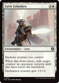 Faith Unbroken (INR-021) - Innistrad Remastered: (enchantment)