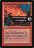 Fireball (4BB-210) - Fourth Edition Foreign Black Border