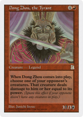 Dong Zhou, the Tyrant (PTK-109) - Portal Three Kingdoms