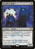 Headless Rider (MEDIA-118) - Innistrad: Crimson Vow Promos Foil