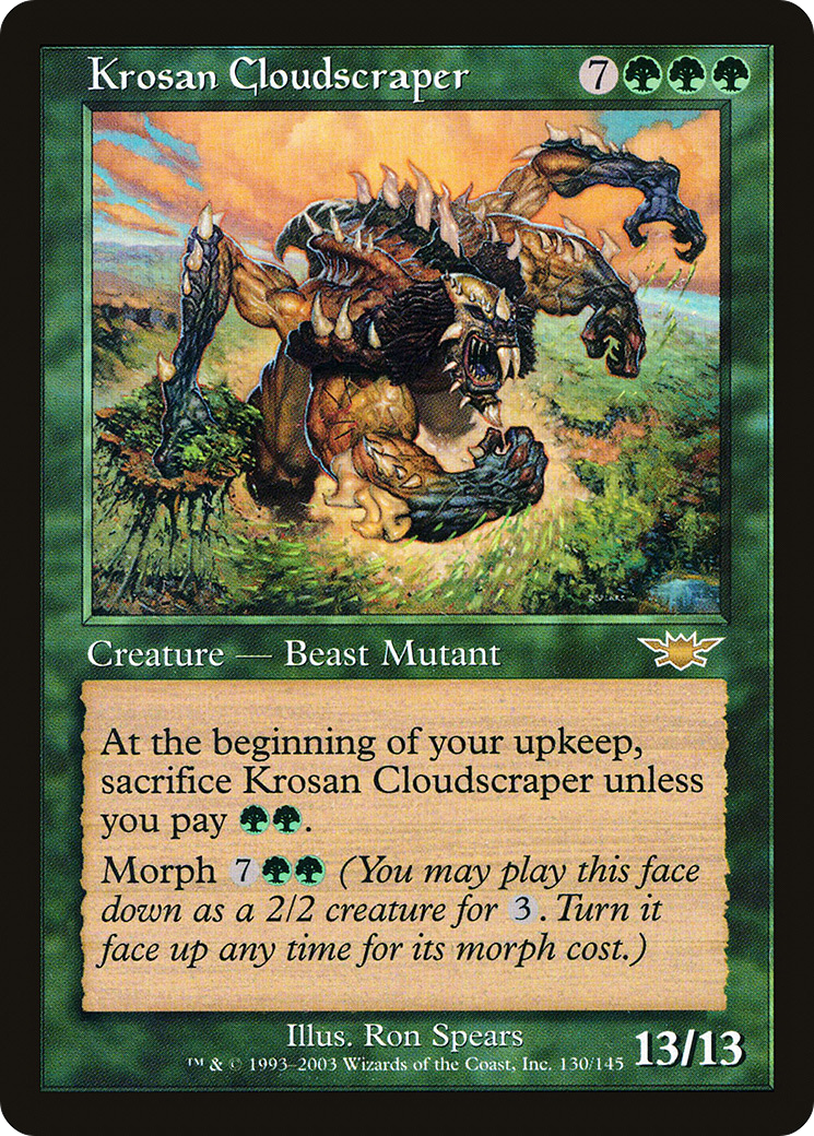 Krosan Cloudscraper (LGN-130) - Legions Foil