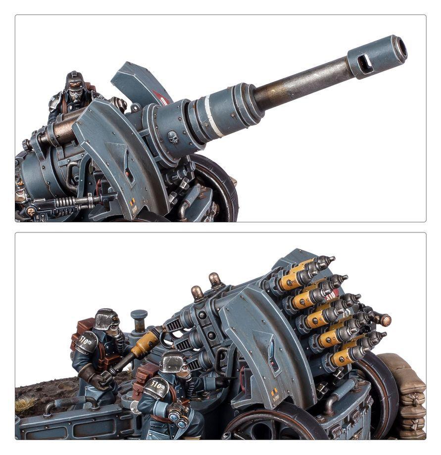 Warhammer 40k Astra Militarum: Krieg Artillery Team